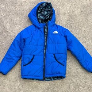 The North Face Bright Blue Puffer Jacket